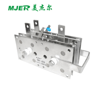 Pont redresseur à diodes monophasé 200*98*4P DQAI400A Module métallique en aluminium