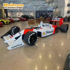 Sculpture de voiture de course en métal personnalisée F1 Sauber C44 2026, modèle 3D, sculpture en résine, décoration artisanale - Product Image 1