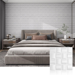30*30cm <span class=keywords><strong>papier</strong></span> peint panneau décoratif pour chambres carrelage autocollants pour salle de bain - Product Image 4