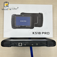 Programmateur de clés complet Lonsdor K518 Pro avec CAN FD GM intégré, incluant ADP15, FP30, BCM40, JCD, FT08 et 4 clés intelligentes LT20 gratuites
