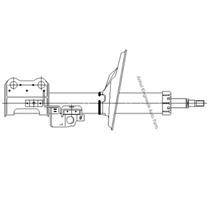 Nouvel amortisseur en acier noir de haute qualité de 125 mm 1200 lbs pour Og L13a 20120221 Bajaj Ct100 pour Optima pour <span class=keywords><strong>96</strong></span> pour - Product Image 5