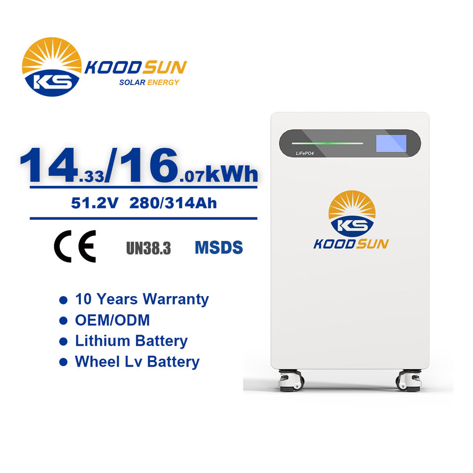 2025 15KW 6000 Cycle Solid State Battery 51.2V 280AH 314Ah LiFePO4 ...