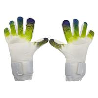 Gants de gardien de but de football professionnels en PVC, thermocollés, durables, écologiques, avec support de poignet flexible, logo personnalisé, tous modèles