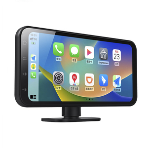 Cámara para Coche con Grabación de Video 4K y Resolución 2.5K, Doble Lente, Pantalla CarPlay de 6.25 Pulgadas, Cámara Frontal para Autos con Android Auto - Product Image 1