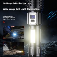 Lampe de poche LED de haute qualité Super lumineuse Rechargeable Portable Ultra puissance lampe torche lanterne de Camping d'urgence en plein air