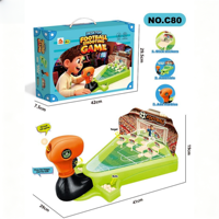 Jeu de football de table interactif HTL avec billes, jeu de société de combat à deux joueurs pour enfants et fêtes de famille