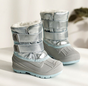 Bottes de neige d'hiver imperméables pour enfants avec doublure chaude - Product Image 3