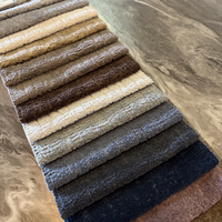 Nouveau tissu en velours bouclé Teddy, gaufré, tricoté, écologique, de poids moyen, pour ameublement et textiles de maison