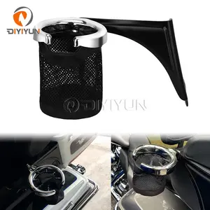 Accessoires de <span class=keywords><strong>moto</strong></span> professionnels <span class=keywords><strong>porte</strong></span>-<span class=keywords><strong>bouteille</strong></span> d'eau côté gauche adapté pour <span class=keywords><strong>porte</strong></span>-gobelet Harley Chrome pour <span class=keywords><strong>moto</strong></span> - Product Image 1