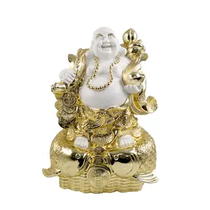 Resin God Statue Feng Shui Crafts Religious Supplies Resin Buddha Statue craft accessories