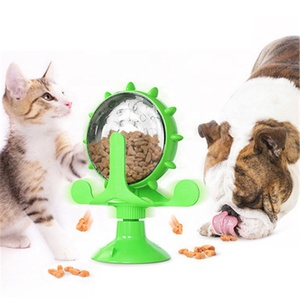 Nuevo Producto: Juguete Giratorio para Gatos con Diseño de Molino de Viento, Divertido y Antienfermedades, Dispensador Interactivo de Comida para Mascotas - Product Image 4