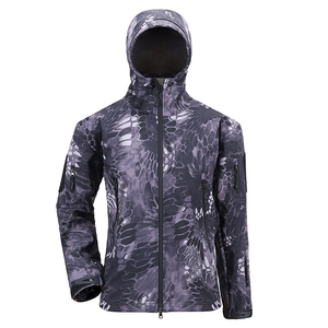ESDY Tactical Desert <strong>Camo</strong> Softshell <strong>Jacket</strong> Winter Hunting Waterproof <strong>Men</strong> <strong>Jacket</strong> - Product Image 2