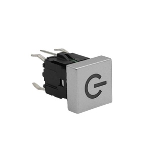 Custom Tactile <strong>Switches</strong> Vertical 10*10mm <strong>Push</strong> <strong>Button</strong> <strong>Switch</strong> Dip 6pins Self-locking Key Tact <strong>Switch</strong> - Product Image 2