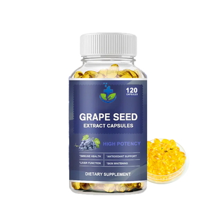 Private Label Trauben kernöl Extrakt <span class=keywords><strong>Softgel</strong></span> Kapseln 500mg Antioxidans Trauben kernöl <span class=keywords><strong>Softgel</strong></span> für Haut Jugend und Schönheit - Product Image 2