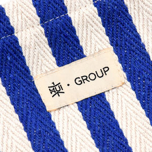 Bestpacking Factory OEM ODM Stripe Cotton Cosmetic Pouch Custom Logo Zipper <b>Makeup</b> <b>Bag</b> for <b>Travel</b> & Daily Use - Product Image 3