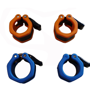Barbell Collier 25mm/50mm Coloré Haltérophilie Clips Barbell Colliers <span class=keywords><strong>barre</strong></span> <span class=keywords><strong>de</strong></span> verrouillage Quick Release Clamp - Product Image 6