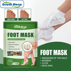 Masque pour les pieds pour réparer les ongles, anti-rides et anti-dessèchement, masque pour les pieds exfoliant et hydratant - Product Image 2