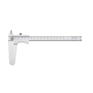 Calibrador mecánico Vernier Matsui ML-15 de mandíbula larga de 150 mm, hecho de acero inoxidable en Japón. - Product Image 5