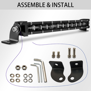 Chất Lượng Cao Lái Xe Chùm 6D Offroad 8 "14" 28 "32" Inch Dot Emark Hàng Duy Nhất Xe Tải Mỏng Mỏng Xe Dẫn Thanh Ánh Sáng - Product Image 5