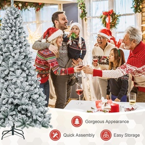 <strong>Christmas</strong> 2024 Unique Products 9 FT <strong>Large</strong> White <strong>Christmas</strong> <strong>Tree</strong> for Xmas Party Decor - Product Image 6