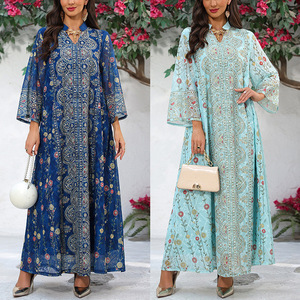 Jalabiya <span class=keywords><strong>Munda</strong></span> en Oferta, Traje Recto Azul para Mujer, Prenda India/Pakistaní Semi-Cosida, Lehenga Choli Formal para Fiestas - Product Image 2