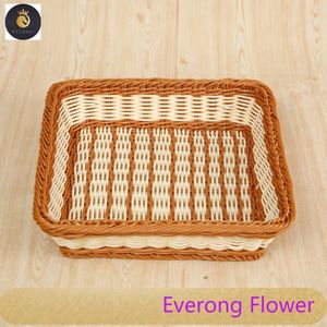 L06729 Bán Buôn Thực Phẩm Cửa Hàng Giỏ Giỏ Bánh Mì Bánh Mì Và Siêu Thị Trái Cây Rau Nhân Tạo Hiển Thị Giỏ Cho Doanh Nghiệp - Product Image 6