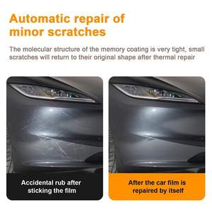 <span class=keywords><strong>Film</strong></span> de protection de peinture corporelle transfrontalière exclusif Marvel pour T-esla 3/Y/X/<span class=keywords><strong>S</strong></span> Housse de voiture invisible en TPU transparente - Product Image 5