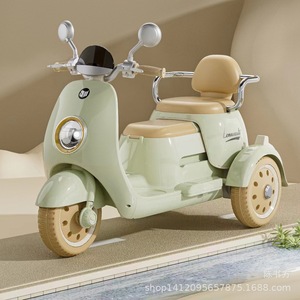Electric Tricycle For Children Seated For Two Rechargeable Motorcycle 2-6 Years Old Kids Toy Car - Product Image 4