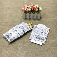 Boîte de papier frites personnalisable de haute qualité pour l'emballage de pop-corn de poulet frit et autres collations