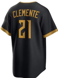 Nouveau Maillot de Baseball Brodé pour Hommes Pittsburgh 2026 – Numéros 30 Paul Skenes, 21 Robert Clemente, 6 Konnor Griffin – Édition Américaine - Product Image 5