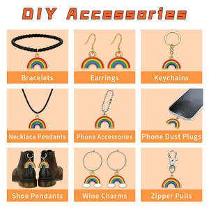 ชุดของที่ระลึกโลหะ LGBT พร้อมเข็มกลัดรุ้งแบบกำหนดเอง สร้อยคอ จี้ ของที่ระลึกงานอีเว้นท์ ของที่ระลึกโลหะผสม ของขวัญราคาถูก ขายส่งราคาโรงงาน - Product Image 2