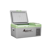 Mini Refrigerador Portátil de 12V/24V con Compresor, Congelador Compacto, Refrigerador Pequeño con Compresor LG Opcional