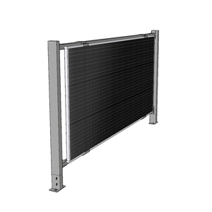 Hot Selling Steel Ground Mount Solar <b>Racking</b> <b>System</b> Vertical Bifacial Solar Fence for Pv Mount Structure - Product Image 3