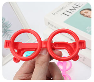 نظارات مستديرة للأولاد والبنات مع إطار نظارات مزيفة للأطفال بدون عدسة - Product Image 4