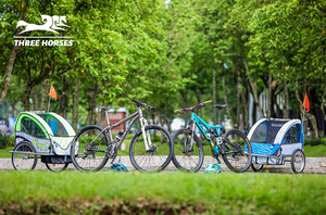 Kid and Pet Bike Trailer com conector engate acoplador para moto - Product Image 6