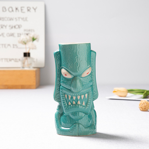 Custom <strong>Easter</strong> Land Themed Classic Barware Porcelain 3D Tiki <strong>Mugs</strong> Cocktail Cup Ceramic Hawaii Tiki <strong>Mug</strong> Ceramic Beer <strong>Mug</strong> - Product Image 3