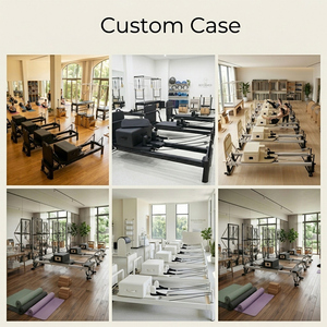 Equipo de Yoga Multifuncional de Roble con Logotipo Personalizado, Reformer y Torre de Entrenamiento de Lujo, Personalizado en Madera de Arce Premium - Product Image 2