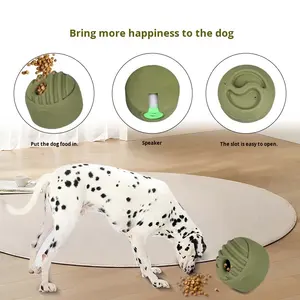 Mainan Kunyah Bola Slow Feeder Karet Biodegradable Rasa Mint untuk Anjing, Pereda Kebosanan, Latihan Makan, Food-Grade, Grosir - Product Image 5