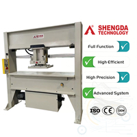 Presse hydraulique manuelle SHENGDA pour découpe de tissu, mousse, semelles de chaussures et cuir, 30 tonnes, modèle Travel Head – Offre spéciale