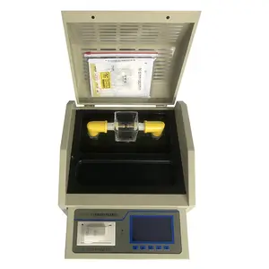 实验室设备便携式变压器油介电强度测试100kv介质击穿测试仪
