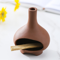 Bâton de sauge, plateau à encens, bougeoir, encens de sauge, diffuseur d'aromathérapie, porte-encens en céramique, brûleur de Palo Santo