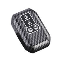 Funda de llave de ABS de carbono con control remoto de 2/3/4 botones para Suzuki Ertiga Vitara Wagon R Jimny SX4 SWIFT Splash 2015