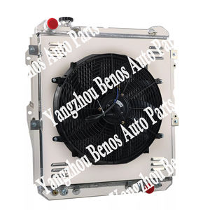 Radiador de aluminio de <span class=keywords><strong>4</strong></span> filas para <span class=keywords><strong>Ford</strong></span> Mustang Foxbody 5.0L 2.3L en 1979-1993 - Product Image 3