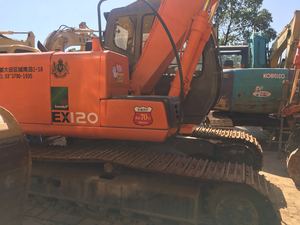 Vente Flash : Excavatrice Hitachi EX120 d'occasion du Japon, 12 tonnes, compacte, multifonctionnelle, certifiée, avec moteur et boîte de vitesses de haute qualité - Product Image 5