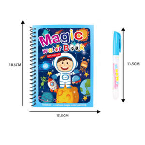 Livre d'aquarelle réutilisable à spirale pour enfants, personnalisable, prix d'usine en gros, vente chaude - Product Image 2