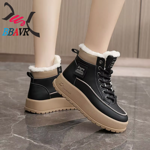 Nouvelles chaussures en coton pour filles, modèle 2026, tendance, chaudes, pour l'extérieur en hiver, vendues par le fabricant - Product Image 2