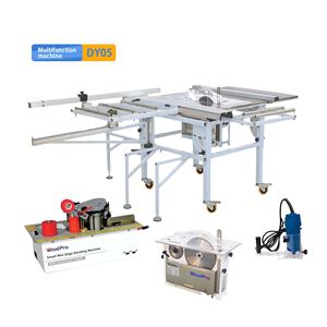 WOODPRO DY70 Scie à table pliante portable Scie à table coulissante Scie à panneau Scie à table pour le travail du bois - Product Image 1