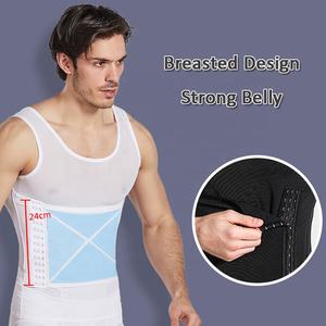 6009 cintura entrenador chaleco Tummy Tuck cinturón pérdida de peso corsé adelgazamiento camisetas sin mangas reductor de vientre estómago faja moldeadora de cuerpo <span class=keywords><strong>para</strong></span> <span class=keywords><strong>hombres</strong></span> - Product Image 3