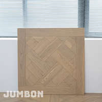 Dalles de parquet en bois de chêne décoratives pour la décoration intérieure moderne