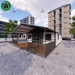 Maison préfabriquée modulaire de luxe prête à l'emploi de 20 à 40 pieds, maison conteneur pliable en acier avec salles de bain - Product Image 5